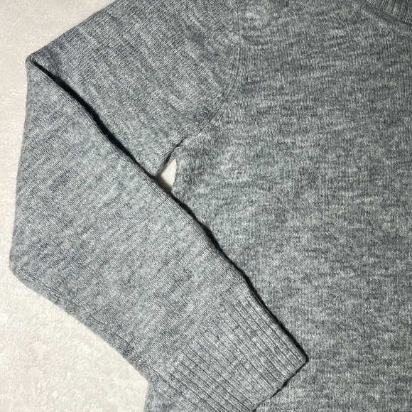 Calvin Klein Gray Ribbed Turtleneck Sweater Dress M - Picture 9 of 15